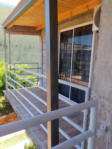 En balkon eller terrasse på Hospedaje Recuerdos