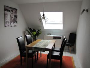 Χώρος καθιστικού στο Kleines Juwel Wetzlar moderne Ferienwohnung +5 φωτογραφίες