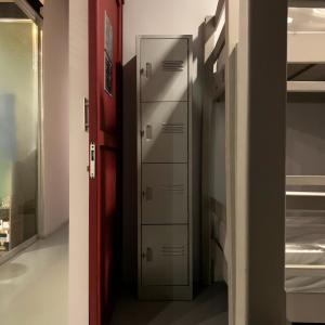 Koupelna v ubytování Hostel Auikyani