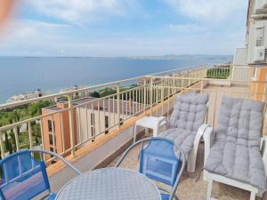 Balkón nebo terasa v ubytování Imperial Fort Club Apartament