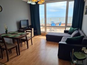 Posezení v ubytování Imperial Fort Club Apartament
