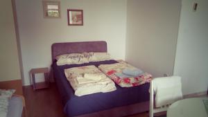Postel nebo postele na pokoji v ubytování Apartments Silvija