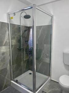 Ένα μπάνιο στο Apartament Mara