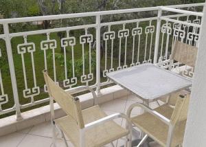 Balkón nebo terasa v ubytování Hotel Kastri