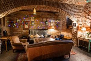 Area soggiorno di Sir Toby's Hostel