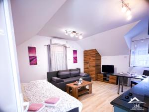 J&S Apartments - Gornja Toponica tesisinde bir oturma alanı