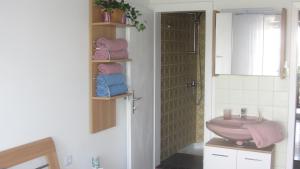 Kúpeľňa v ubytovaní Appartement am Strand