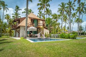 Zahrada ubytování Pontal dos Carneiros Beach Bungalows