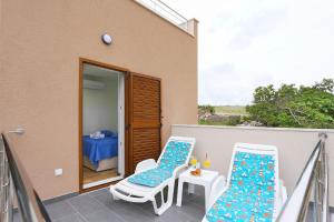 Balkón nebo terasa v ubytování Apartments Poljak