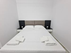 Postel nebo postele na pokoji v ubytování Vila Klari