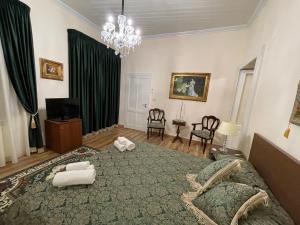 Postel nebo postele na pokoji v ubytování Varapodio B&B
