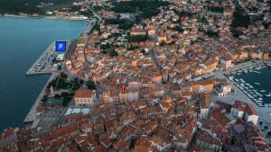 Widok na miasto Rovinj z tego apartamentu