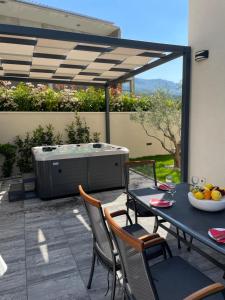 Balkón nebo terasa v ubytování Apartments Villa 19