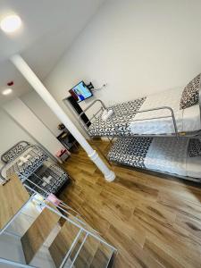 Televízia a/alebo spoločenská miestnosť v ubytovaní HOSTEL COSTA-LUZ Béjar 28-30