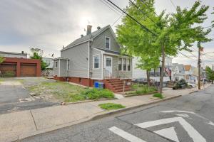 a house on the corner of a street at Jersey City Vacation Rental about 8 Mi to NYC! in Jersey City