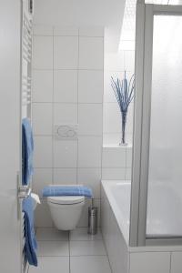 Koupelna v ubytování Residenz Labee