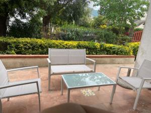 Κήπος έξω από το Villa L'Innominata