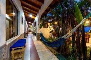 Zahrada ubytování Santa Cruz Backpackers Hostal