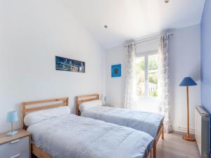 Posteľ alebo postele v izbe v ubytovaní Villa in Vidauban near Vineyards & Beaches