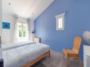Posteľ alebo postele v izbe v ubytovaní Villa in Vidauban near Vineyards & Beaches