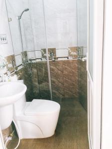 Koupelna v ubytování Dốc homestay Đà Lạt