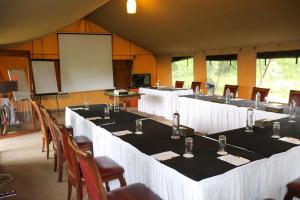 Konferenční prostory v ubytování Lake Elmenteita Serena Camp