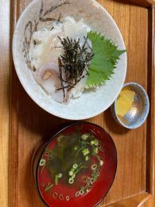 度假屋内部或周边提供的食物