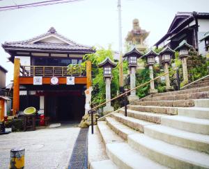 Budova, kde se ryokan nachází