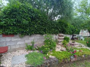 Vonkajšia záhrada v ubytovaní Apartment Fontana Felicita
