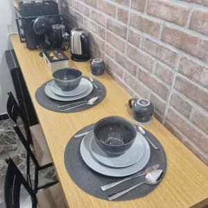 Příslušenství pro přípravu čaje a kávy v ubytování The loft 27