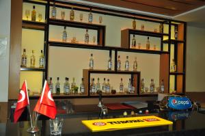 Lounge nebo bar v ubytování Side Yeşilöz Hotel