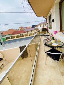 Balkón nebo terasa v ubytování IANIS Rooms