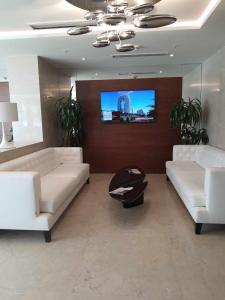 Χώρος καθιστικού στο Batumi Luxury apartments