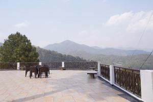 奈尼塔爾的住宿－Pine Cone Cottage with Excellect Mountain View!!，相簿中的一張相片