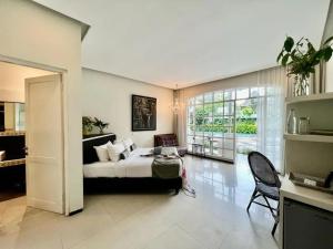 Et opholdsområde på Casa Artista By Kresna Hospitality