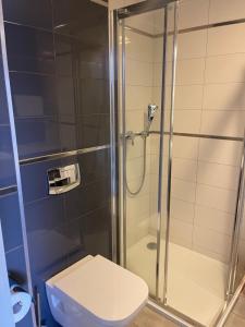 Kúpeľňa v ubytovaní Apartament Tignes Czarna Góra + 22 fotografií