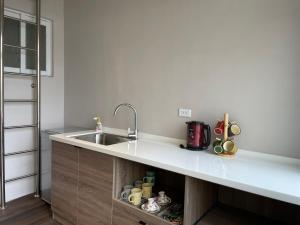 Kuchyň nebo kuchyňský kout v ubytování 札秝悅 Zali House