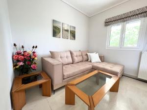 Posezení v ubytování Emerald House