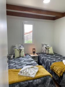 Tempat tidur dalam kamar di Casa Naturaleza