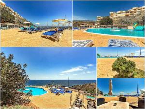 Basen w obiekcie Elegante apartamento con vista directa al mar lub w pobliżu
