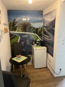 Posezení v ubytování Gästezimmer Melina am Nürburgring
