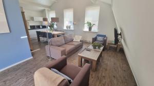 Η κουζίνα ή μικρή κουζίνα στο OSE33 Spacious apartment 'Zee' in the centre of Oostkapelle