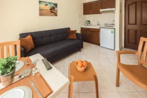 Кухня или мини-кухня в Liman Apart Hotel
