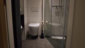 Koupelna v ubytování Hotel Porta Nigra