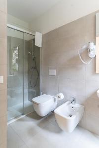 Koupelna v ubytování Residenza Leoncino