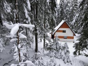 Chata Maco að vetri til