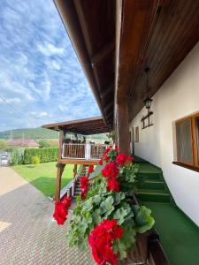 Balkón nebo terasa v ubytování Casa Vasu