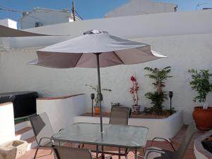 Patio lub wspólna przestrzeń na świeżym powietrzu w obiekcie The Corner Terraza
