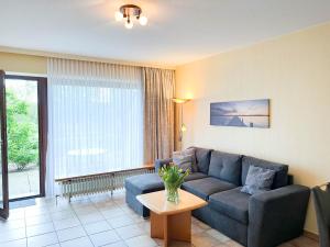 Posezení v ubytování Haus Nordseeblick Wohnung 10