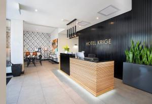 Een restaurant of ander eetgelegenheid bij Hotel Krige